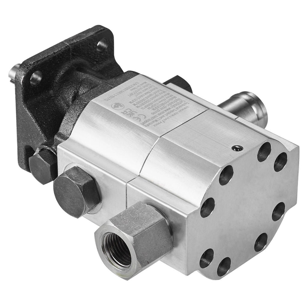 Hydraulic Log Splitter Pump, 13GPM, 2 Stage 3000PSI Wood Log Splitter Pump, 1'' Inlet 1/2'' NPT Outlet 3600 RPM Aluminum Hydraulic Gear Pump, for Small Engine Mounting Log Splitters Snowplow