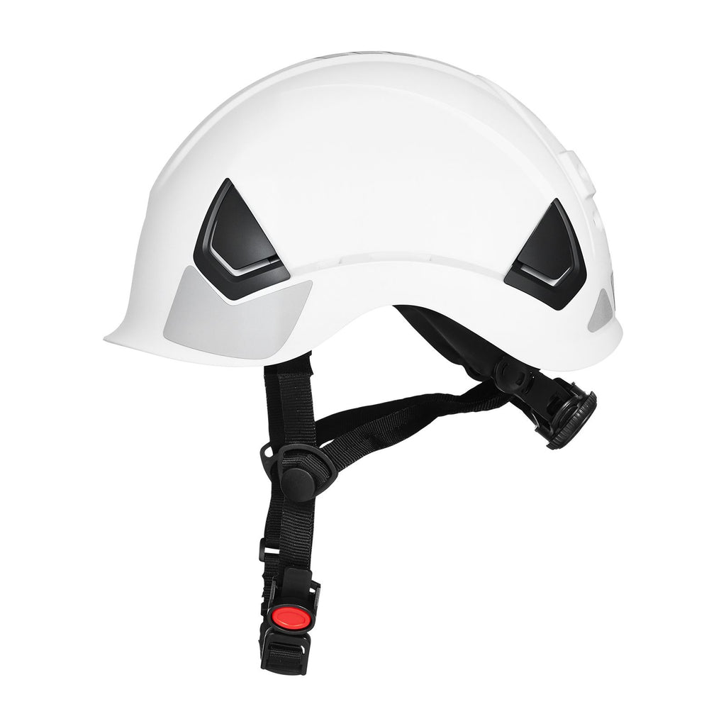 Industrial Safety Helmet, ANSI/ISEA Z89.1 Approved ABS Safety Hard Hat with 6-Point Ratchet Suspension, Adjustable Vented Hardhat for Men Women Adults, for Outdoor Indoor Construction Workwear