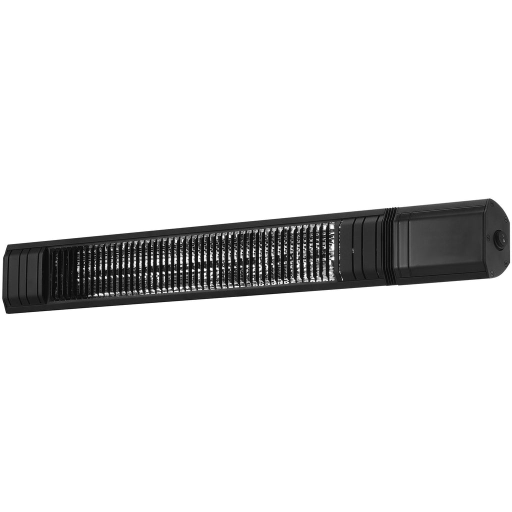 Infrared Heater, 1500W Electric Space Infrared Carbon Heater with Remote Control & 9 Speeds & 24h Timer, for Porch,Patio,Dining Room,Studio,Backyard,Garage, Wall Mount Outdoor