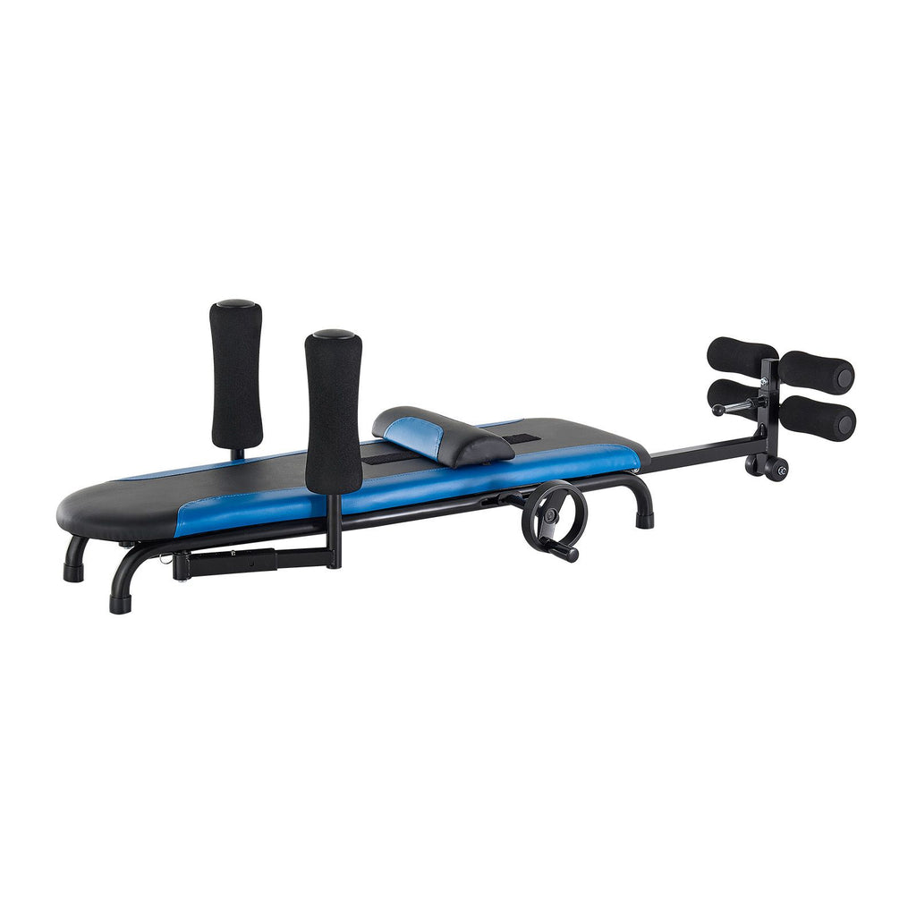 Inversion Table, 350 lbs Capacity Heavy Duty Back Inverter Stretcher, Inverted Table with Stable Structure, Adjustable Armrests, Decompression Tables for Shoulders, Neck, Back, Knees