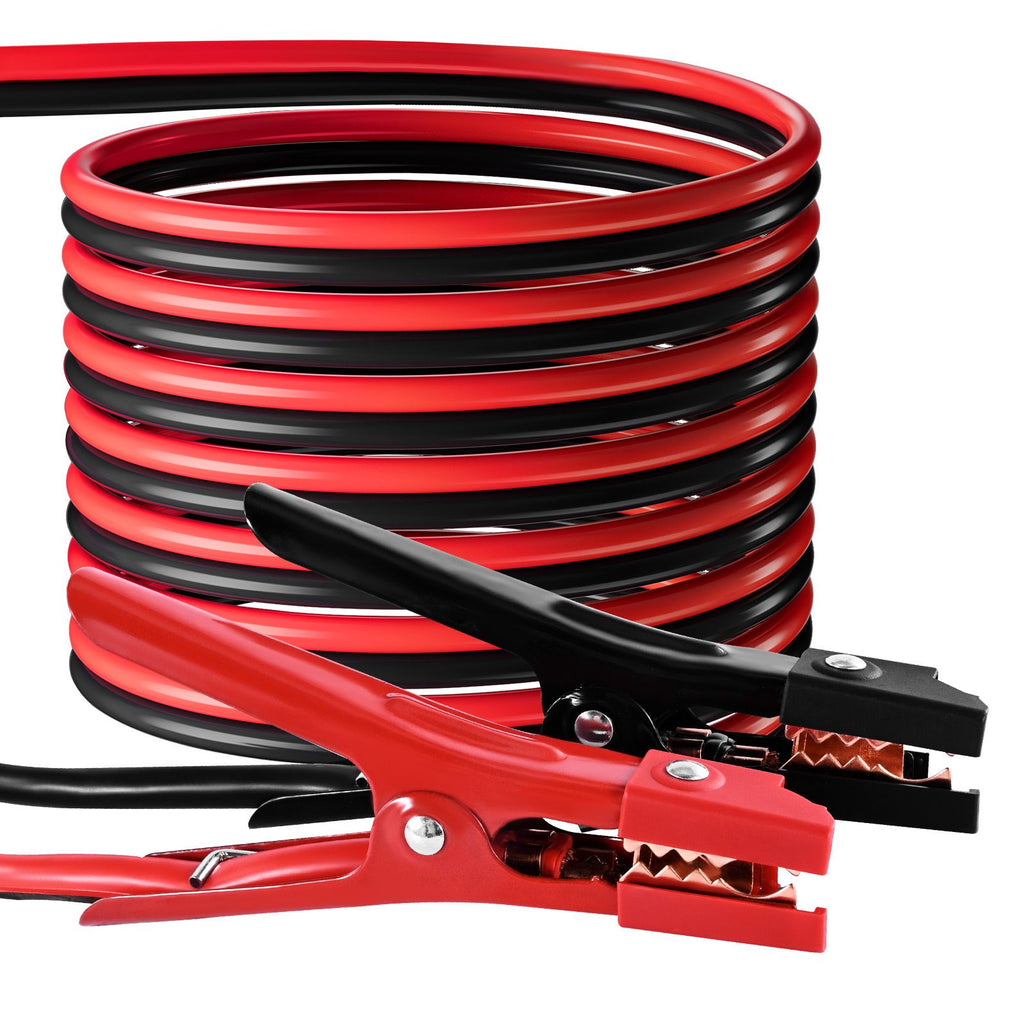 Jumper Cables for Car Battery, 20 Feet, 4 Gauge Heavy Duty Automotive Booster Cables for Jump Starting Dead or Weak Batterie, with Carrying Bag, for Cars, Trucks, SUVs, Emergency Roadside Kit