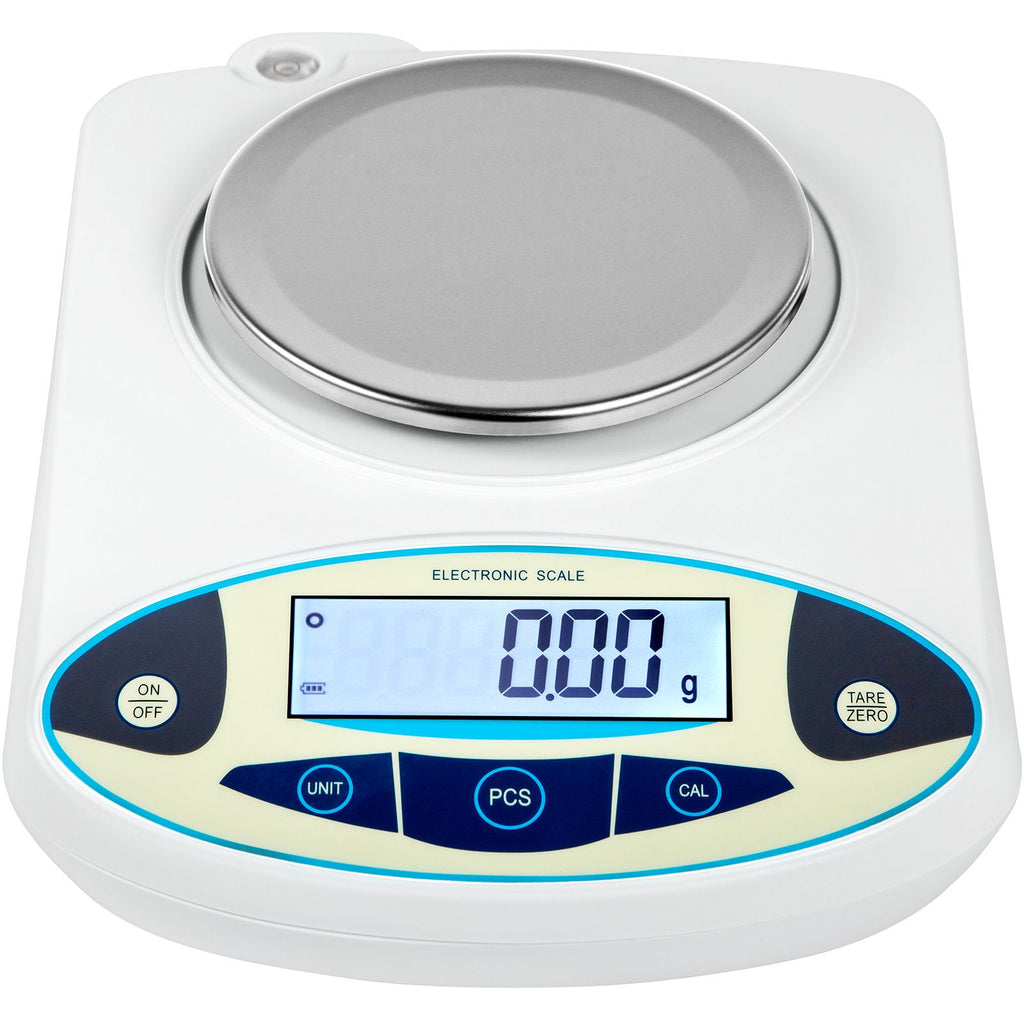 Lab Scale Analytical Balance, 3000g x 0.01g Accuracy High Precision Lab Scale 13 Units Conversion Scientific Digital Laboratory Balance Scale for Lab, Jewelry, Industrial, Business(3000g, 0.01g)