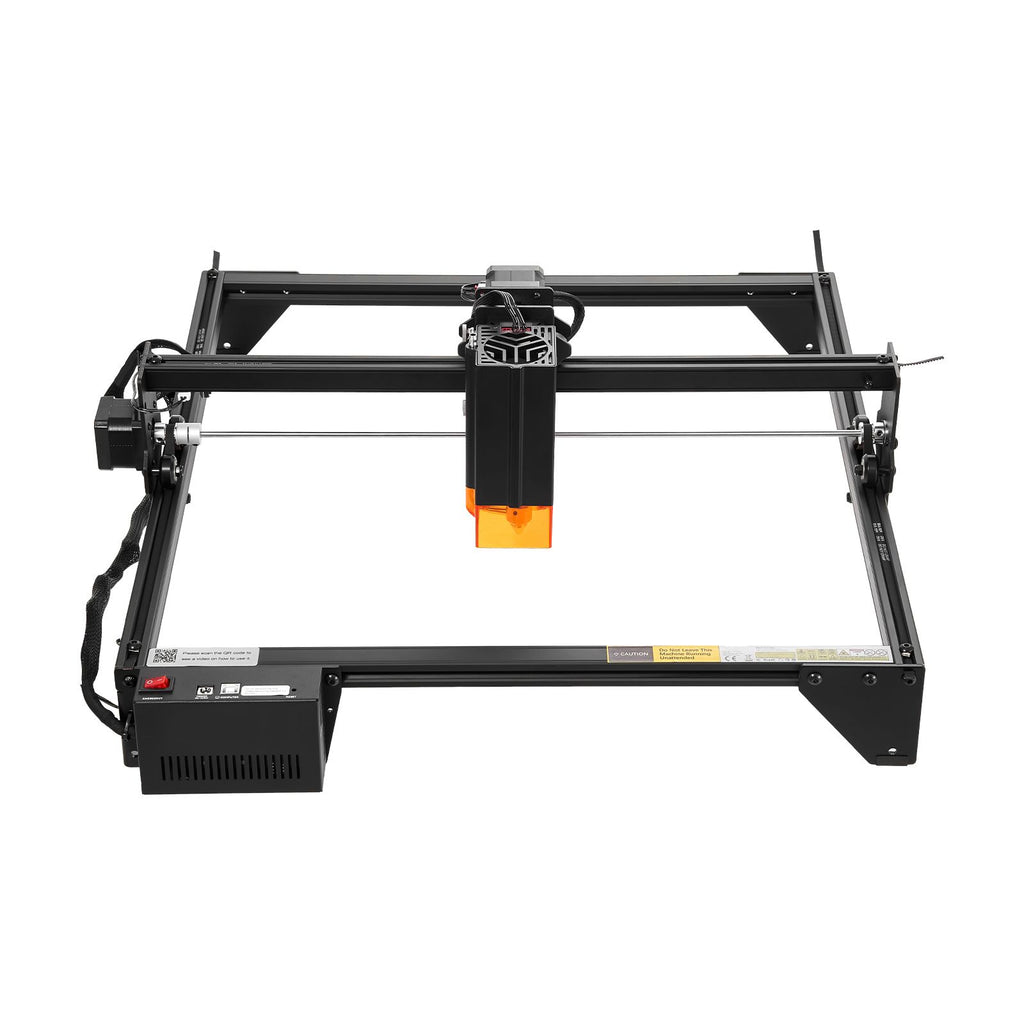 Laser Engraver, 20W Output, Laser Engraving Cutter Machine, 13.7 x 15.7 in/35 x 40 cm Working Area, 10000 mm/min Movement Speed, Compressed Spot with Eye Protection, for Wood, Certain Metal