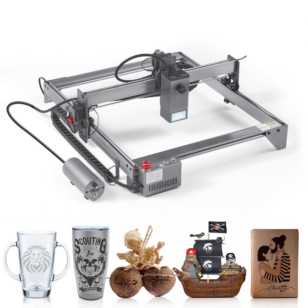 Laser Engraver, 20W Output Laser Engraving Machine, 15.7" x 15.7" Large Working Area, 10000mm/min Movement Speed, Compressed Spot with Eye Protection, Laser Cutter for Wood, Certain Metal