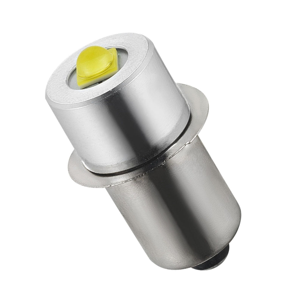 LED Flashlight Bulbs, P13.5S 4-12 Volt, 230LM Flashlight Conversion Replacement Kit, Longer Life and Brighter White Maglight LED Bulbs for 3-16 Cell C/D Flashlights, Headlights,Lamp, Torch