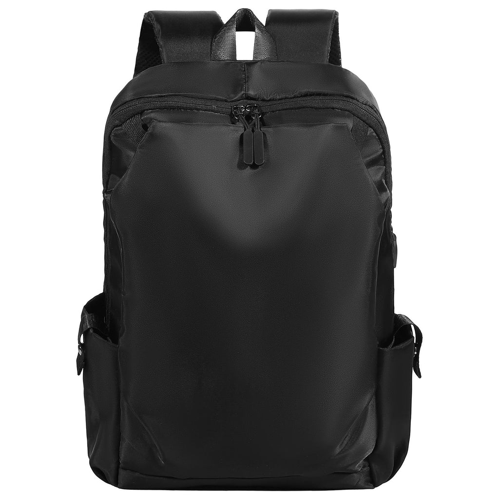 Lightweight Backpack, 26 L Travel Hiking Backpack, Water-Resistant Backpacks with USB Charging Port and Anti-Theft Pocket, Fits 15.6 in Laptop, for Men & Women Travel Camping Riding (Black)