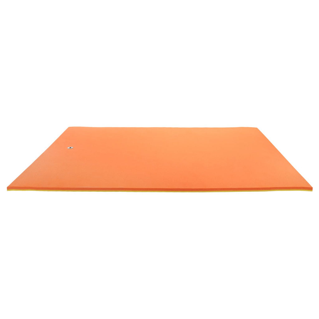 Lily Pad Floating Mat, Large 9x6 FT Floating Water Pad, 3-Layer Floating Dock for Adults Kids, 1.3" Thick Tear-Resistant XPE Foam Raft, Floating Island for Lake, Pool, Ocean, Beach, and Boating