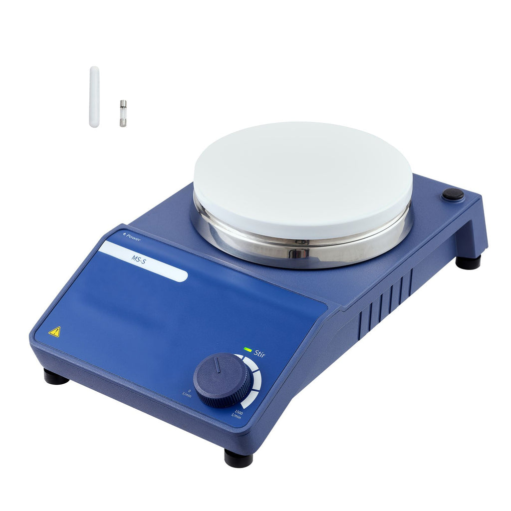 Magnetic Stirrer, 0-1500 RPM Stir Plate with Adjustable Speed Knob, 20L Plate Stirrer Kit, Stir Bar Included