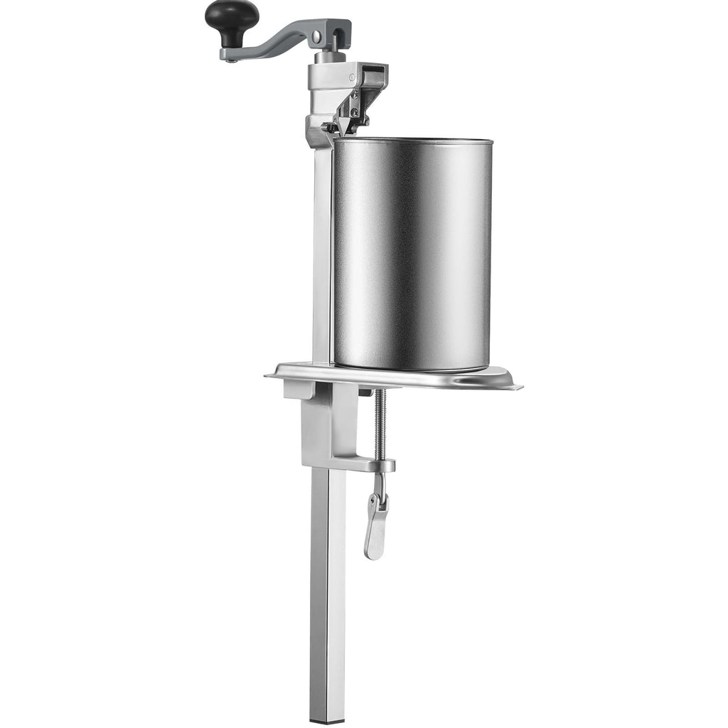 Manual Can Opener, Commercial Table Clamp Opener for Large Cans, Heavy Duty Can Opener with Base, Adjustable Height Industrial Jar Opener For Cans Up to 11.8" Tall, for Restaurant Hotel Home Bar