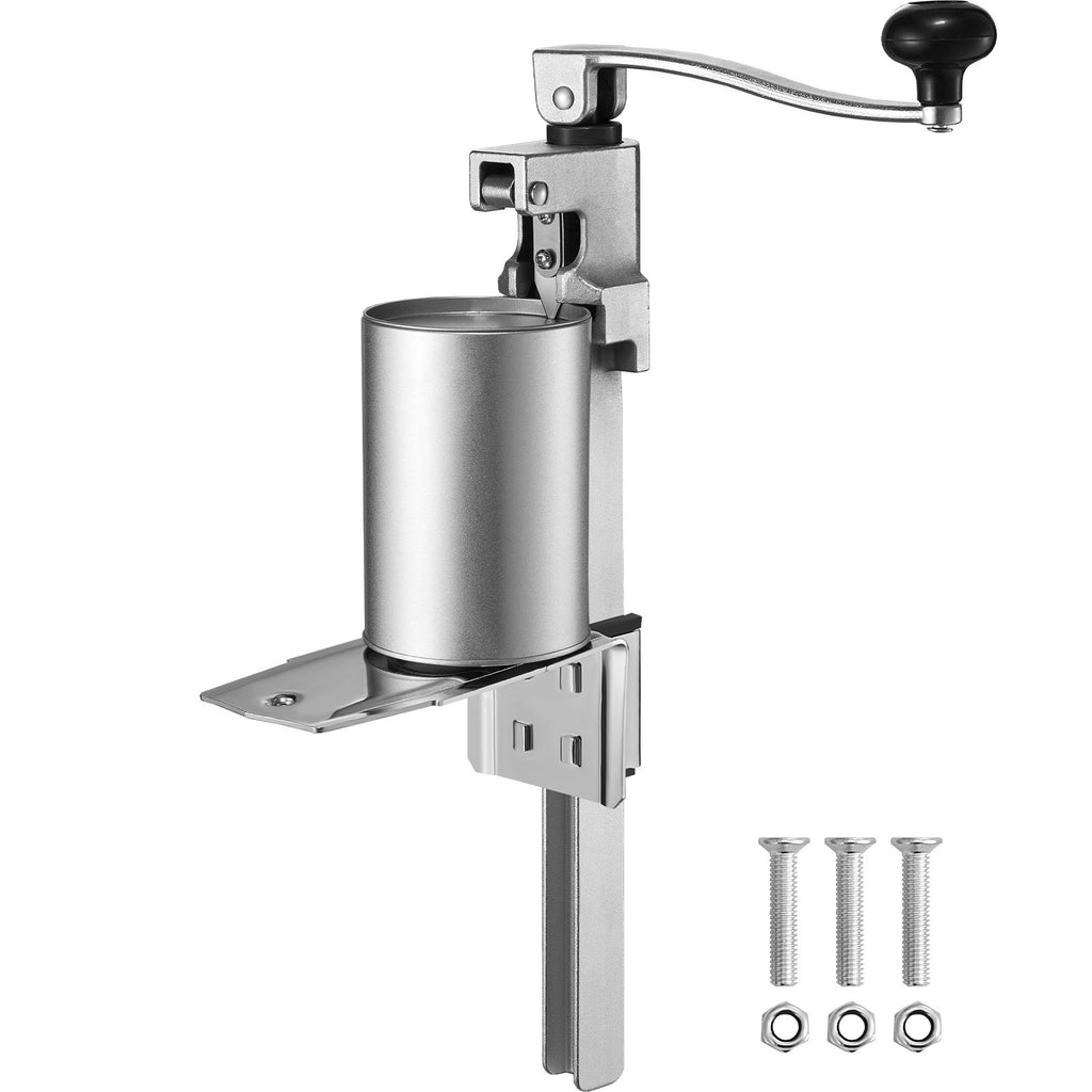 Manual Can Opener, Commercial Table Opener for Large Cans, Heavy Duty Can Opener with Base, Adjustable Height Industrial Jar Opener For Cans Up to 15.7" Tall, for Restaurant Hotel Home Bar
