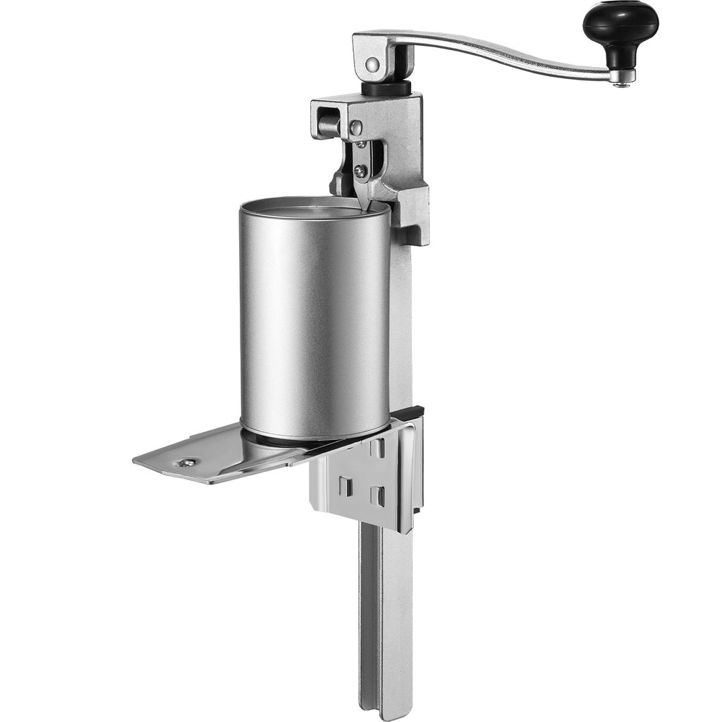 Manual Can Opener, Sturdy Tabletop Can Opener for Big Cans, Robust Can Opener with Stand, Height-Adjustable Professional Jar Opener, Suitable for Cans Up to 11.8" in Height, Ideal for Restaur