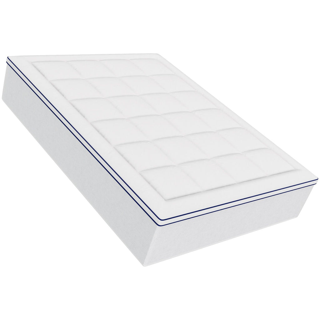 Mattress Topper, Queen Size, 1" Thickness, Fiber Fill Pad with Detachable and Washable Layer, Comfortable Supportive, Cooling, Breathable, with Detachable Bedside Pocket for Holding Small Items