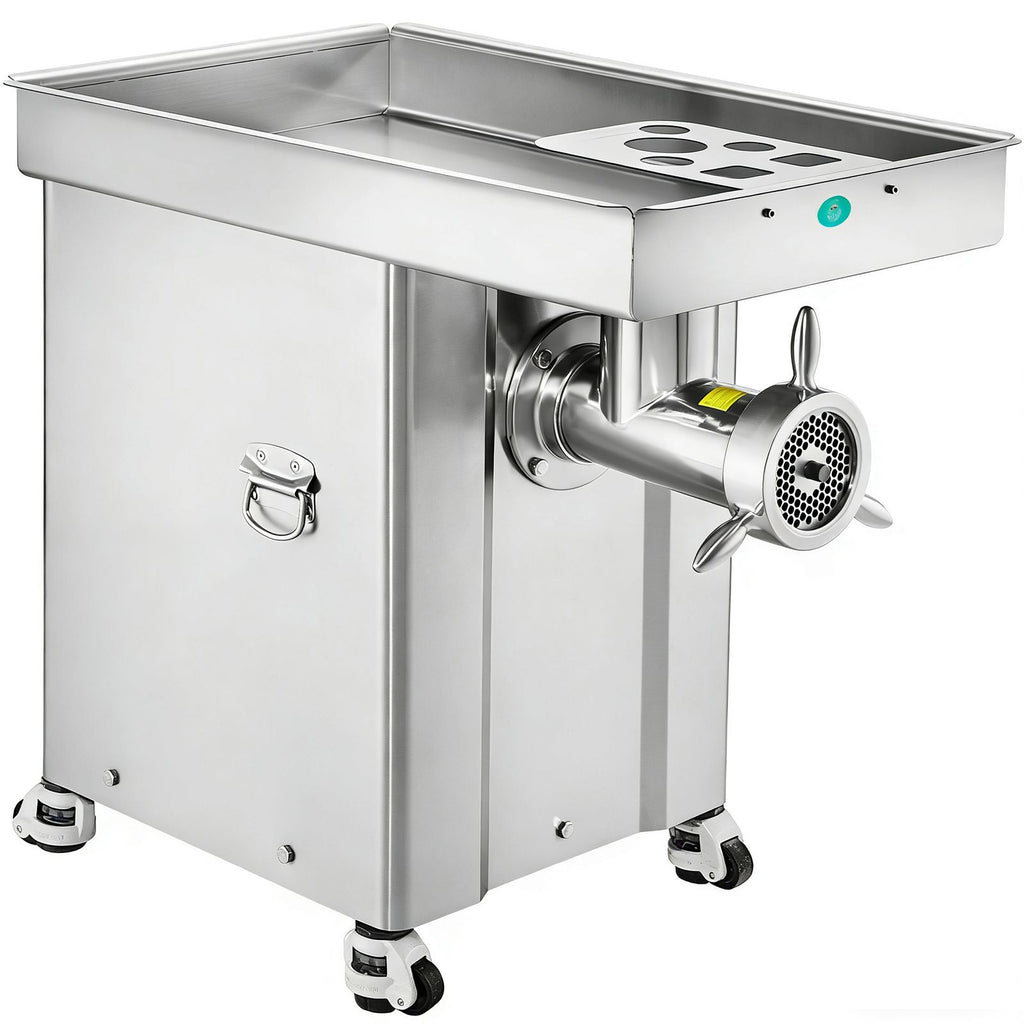 Meat Grinder, 36.7 Lbs/Min Capacity Electric Meat Grinders w/ Blade, Grinding Plate, Sausage Maker, Stainless Steel Commercial Meat Mincer for Kitchen Restaurant Butcher Store