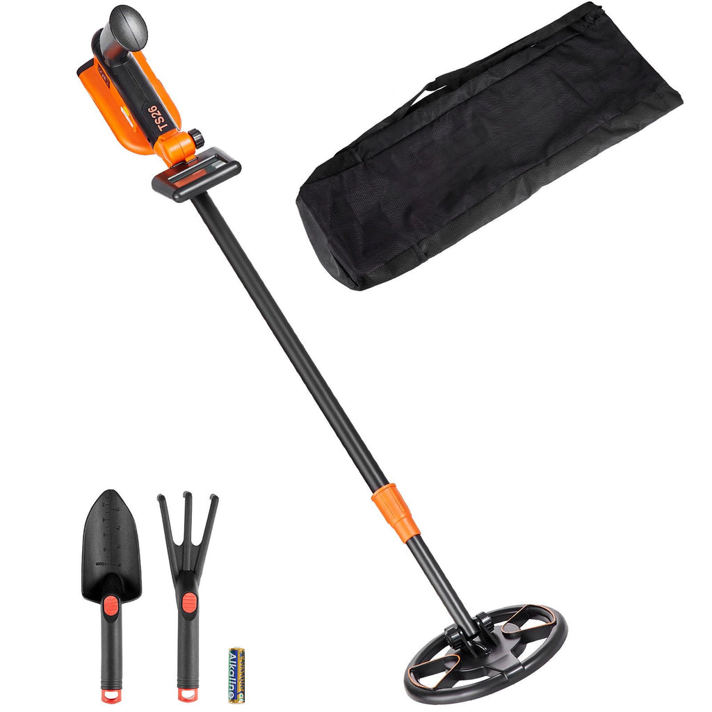 Metal Detector for Kids, 6 Inch, 25''-37'' Adjustable Gold Detector, IP68 Waterproof Search Coil with LCD Display Advanced DSP Chip, Lightweight for Junior & Youth Detecting Gold Coin Treasure