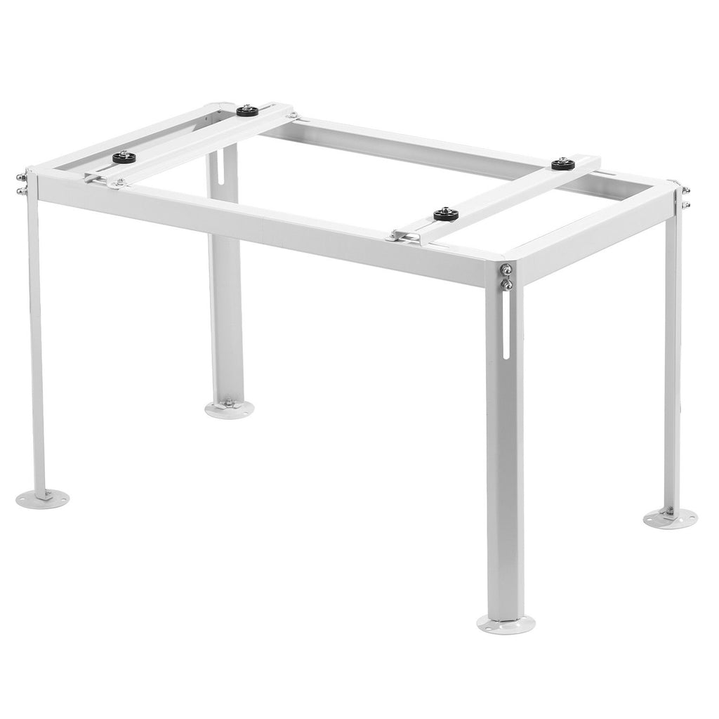 Mini Split Ground Stand, Adjustable Anti-Vibration Mini Split Stand for 9000-36000 BTU Ductless Air Conditioner Heat Pump, Heavy Duty AC Base Bracket Floor Mount w/ 661LBS Max. Load Capacity