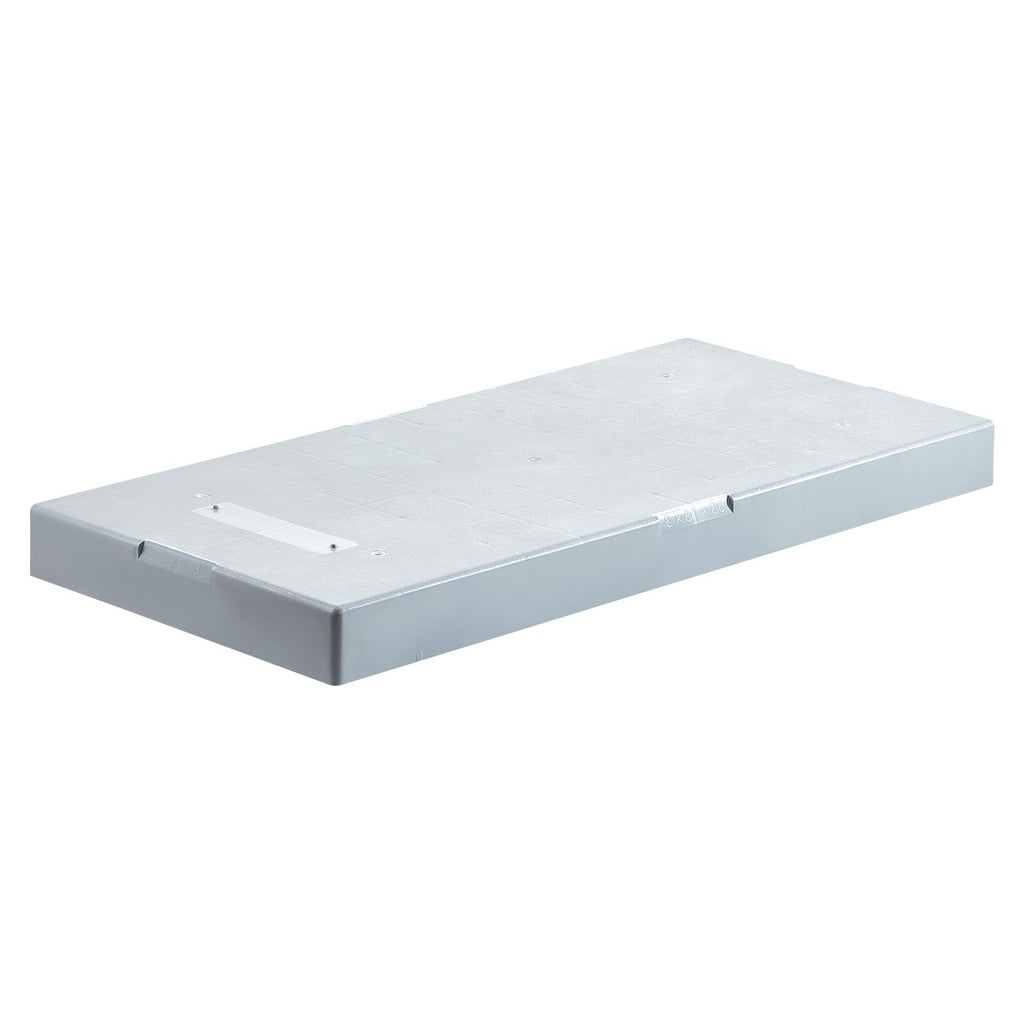Mini Split Pad, for 9000-36000BTU Ductless Air Conditioner Heat Pump Systems, 38 x 18 x 3 inch Plastic Outdoor Condenser Equipment Anti-Vibration Pads for Heat Pump System, Max Load 400 lbs