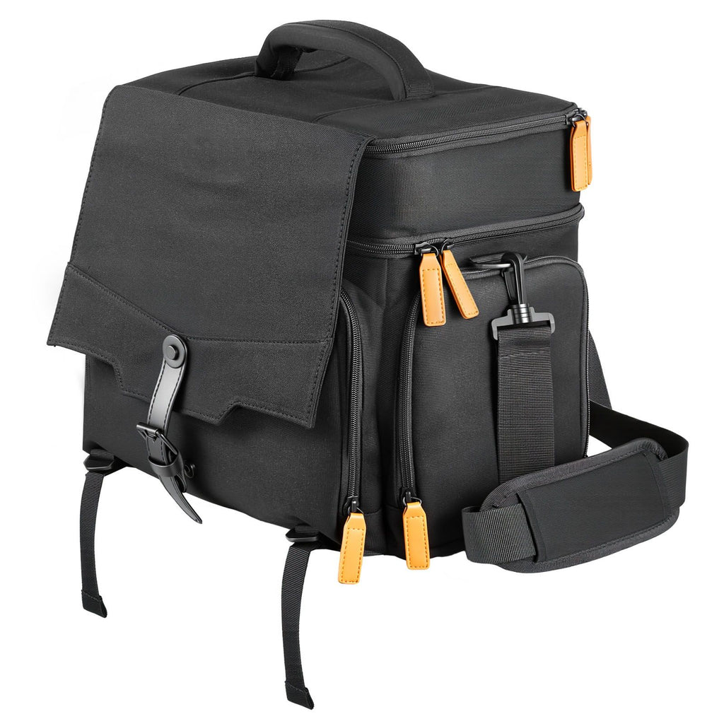 Miniature Storage Carrying Figure Bag, Fits 16 Infantry Minis, Miniature Transport Bag with Handle & Adjustable Shoulder Strap, 1 Foam Layer for Large Storage Capacity (Minis Not Included)