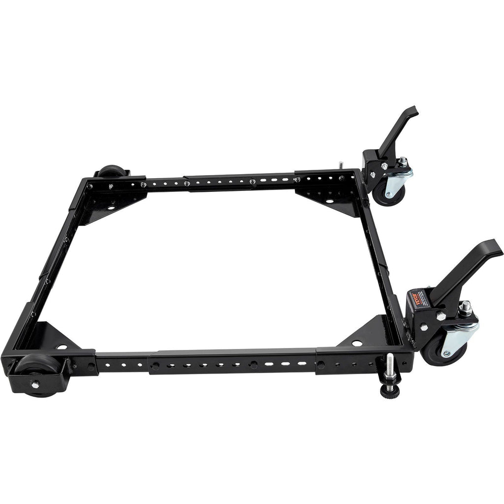 Mobile Base, 700 lbs Weight Capacity, Adjustable from 15" x 15" to 36" x 36", Heavy Duty Universal Mobile Base Stand with Swivel Wheels, for Woodworking Equipment, Bandsaw, Power Tools, Machines