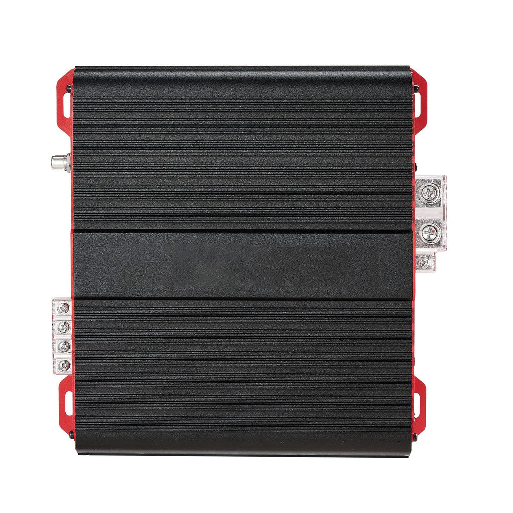Monoblock Car Amplifier, 3000W RMS MAX, 1/2/4 Ohm Stable, 1-Channel Class D Car Audio Amplifier with Remote Subwoofer Level Control, Low Pass Filter and Bass Boost, Volume Controller Included