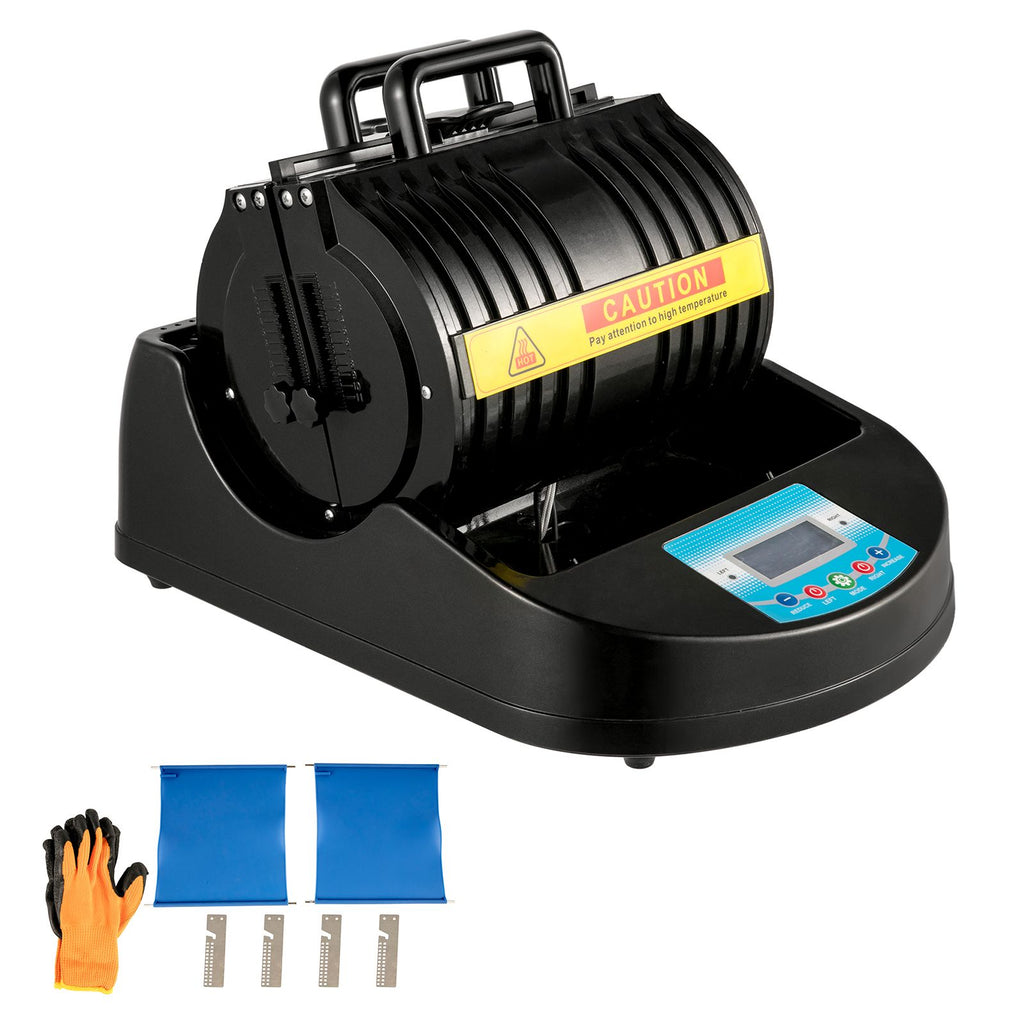 Mug Heat Press 1300W Mug Press Black Heat Press Bottle Multifunctional Cup Mug Sublimation Heat Press Machine Mug Press for Transferring Pictures with 11oz, 280mmm Mugs Heating Accessories