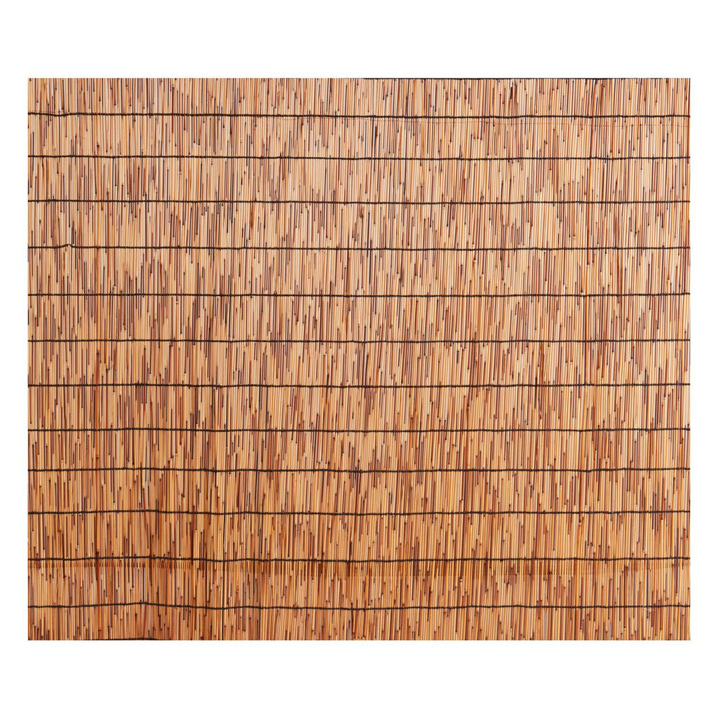 Natural Reed Fencing, 4 ft x 16.4 ft, Reed Screen Curtain Balcony Reed Fence Roll for Outdoor Backyard Patio, Decorative Fence for Backyard Garden Fencing Divider, Privacy Screen Panel, Brown