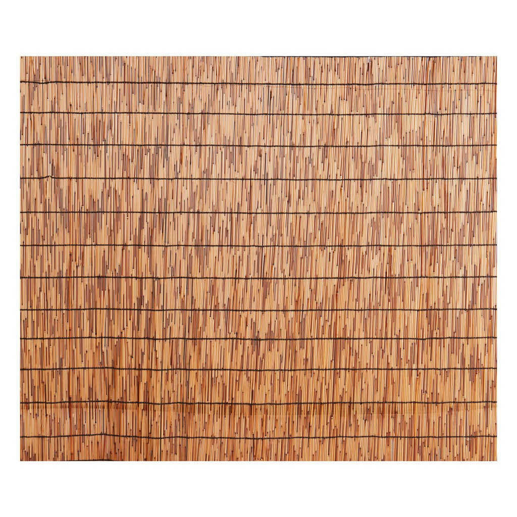 Natural Reed Fencing, 5.5 ft x 16.4 ft, Reed Screen Curtain Balcony Reed Fence Roll for Outdoor Backyard Patio, Decorative Fence for Backyard Garden Fencing Divider, Privacy Screen Panel, Brown