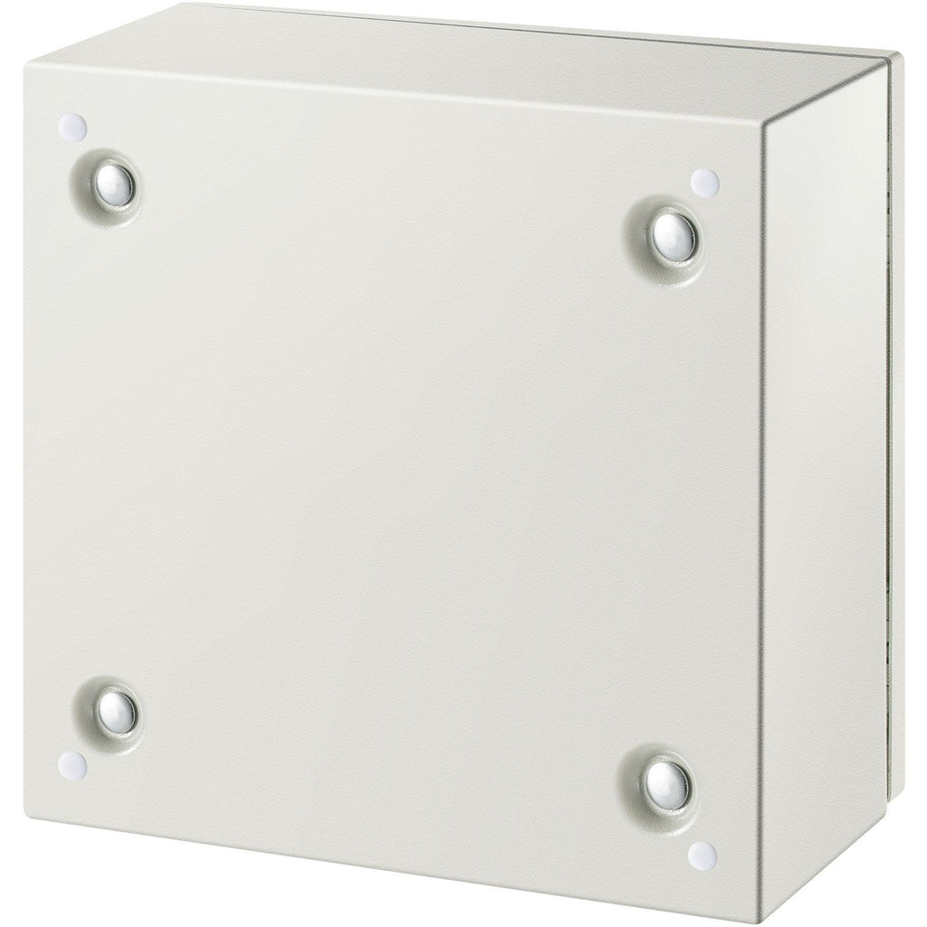 NEMA Steel Enclosure, 12 x 12 x 6\'\' NEMA 4X Steel Electrical Box, IP66 Waterproof & Dustproof, Outdoor/Indoor Electrical Junction Box, with Mounting Plate
