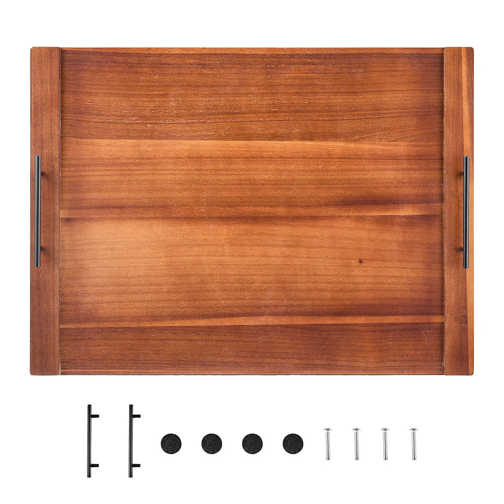 Noodle Board Stove Cover, Stove Top Cover Board for Gas Burner & Electric Stove, Acacia Wood Cutting Board with Handles, RV Stovetop Cover/ Kitchen Sink Cover for Counter Space & Tray, Natural