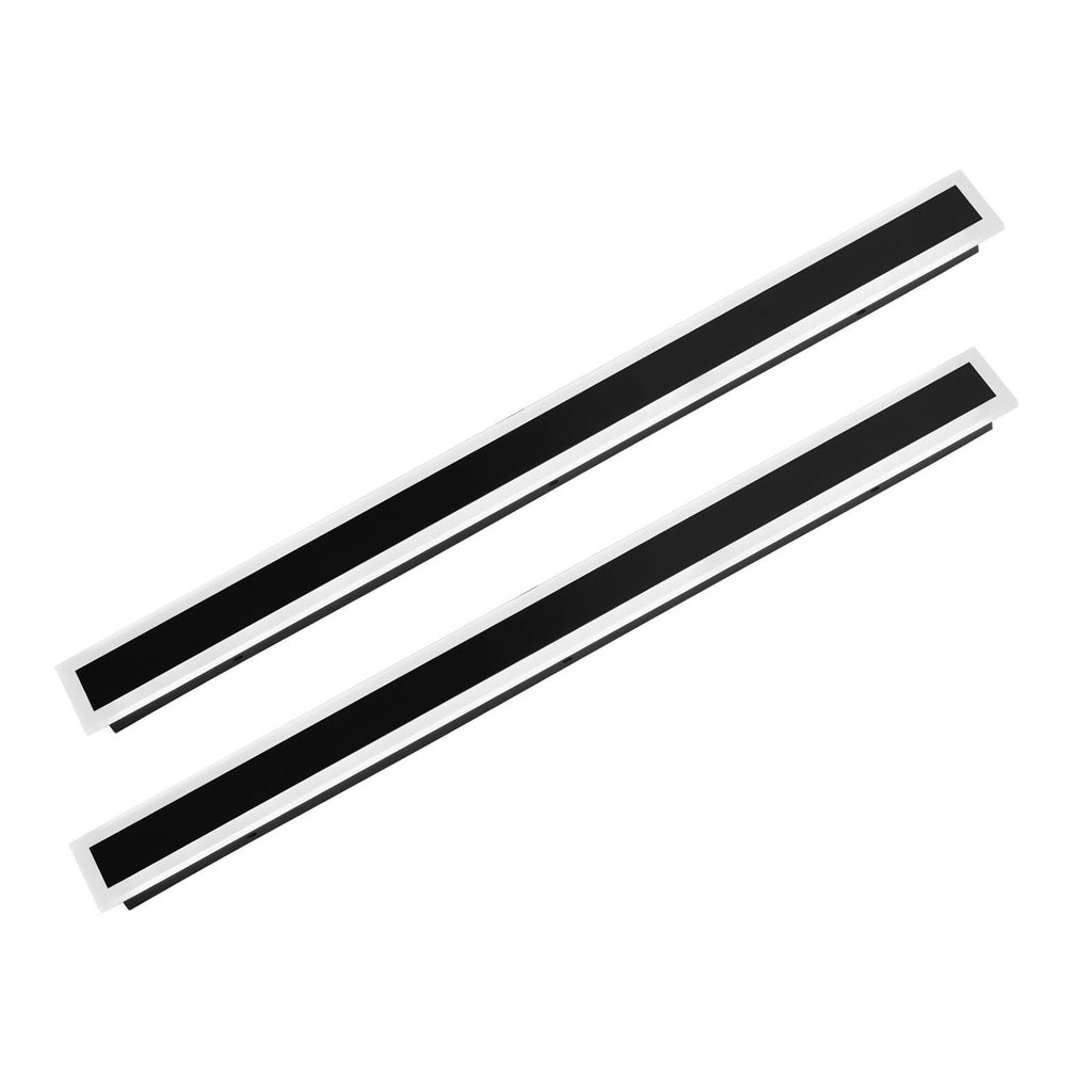 Outdoor Wall Lights, 2 Pack, 39.4 Inch Long Strip Modern Exterior Wall Sconce Light Fixtures, 2700K-6000K, IP65 Waterproof Anti-Rust, Dimmable Outside Wall Mount Lighting, for House Porch Garage