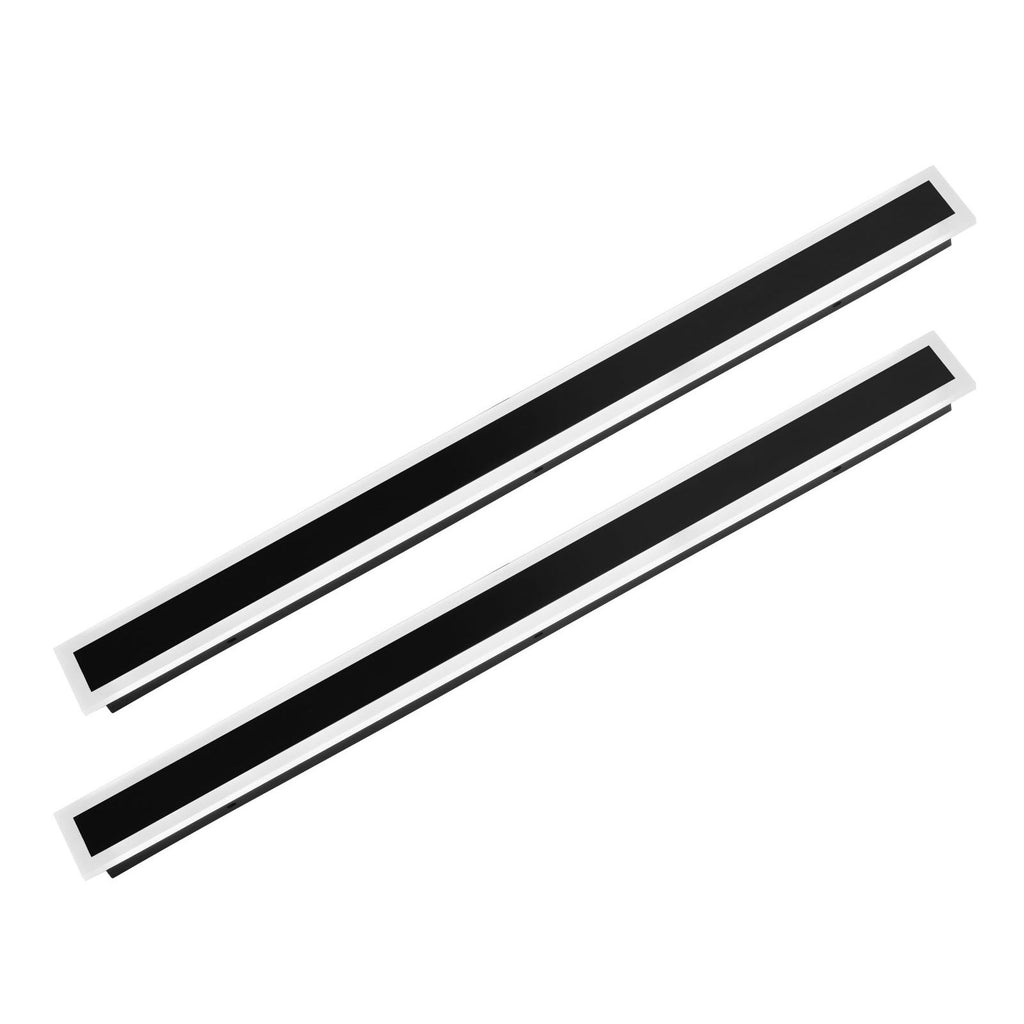 Outdoor Wall Lights, 2 Pack, 39.4 Inch Long Strip Modern Exterior Wall Sconce Light Fixtures, 3000K Warm White, IP65 Waterproof Anti-Rust Outside Wall Mount Lighting, for House, Porch, Garage