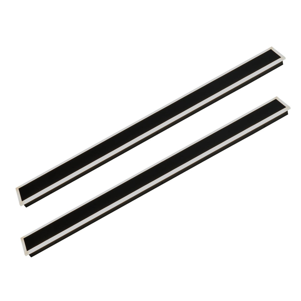 Outdoor Wall Lights, 2 Pack, 59.1 Inch Long Strip Modern Exterior Wall Sconce Light Fixtures, 2700K-6000K, IP65 Waterproof Anti-Rust, Dimmable Outside Wall Mount Lighting, for House Porch Garage