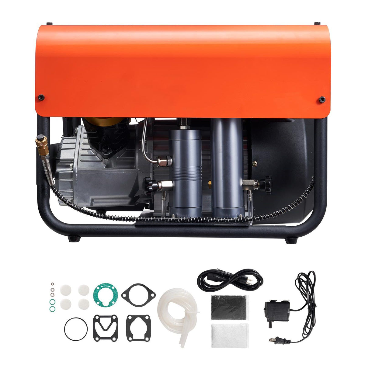 PCP Air Compressor, 4500PSI/30Mpa Diving Scuba Tank Air Compressor ...
