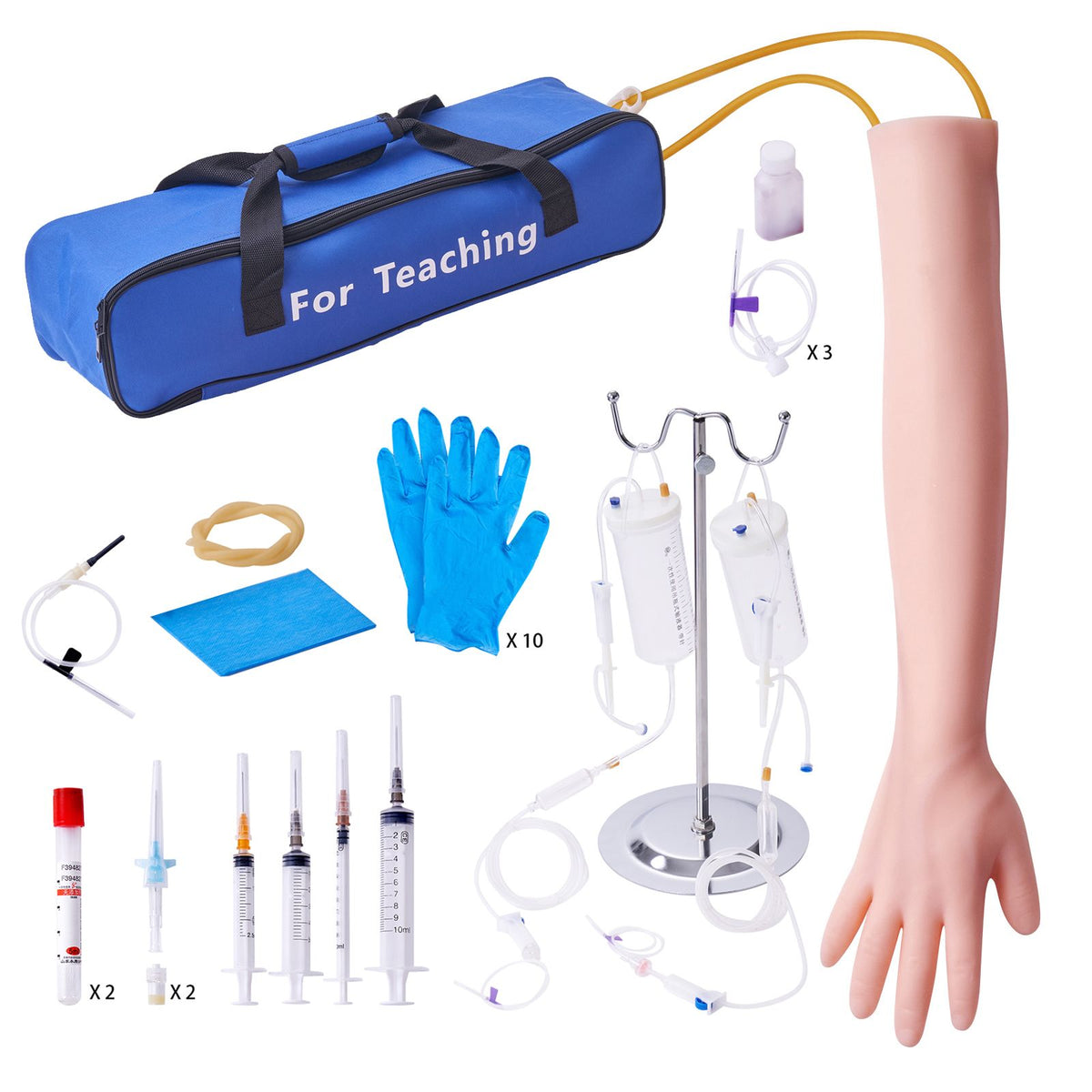 Phlebotomy Practice Kit, IV Venipuncture Intravenous Training Kit ...