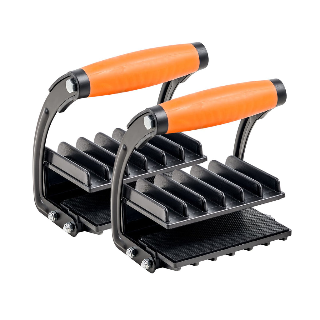 Plywood Carrier, 200 lbs Single Clamp Capacity, 2 Pack Adjustable Drywall Carrying Tool for 0-1 Inches Thickness Boards, Plywood Carrier with Non-Slip Grips for Plastic Boards, Plywood, Drywall
