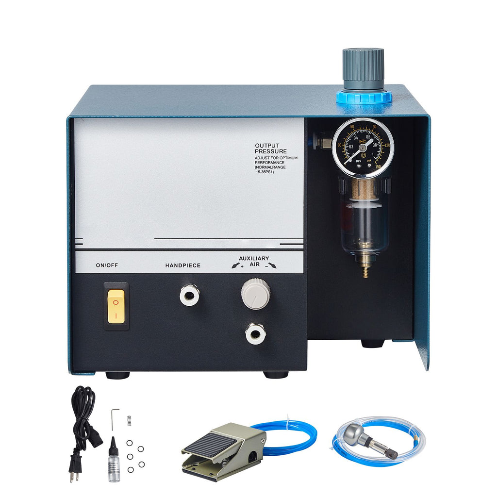 Pneumatic Jewelry Engraver, 2800 RPM, 60W Single Head Pneumatic Hand Engraving Machine, DIY Impact Engraver with Foot Pedal 0-60 PSI Adjustable, Micro Engraver for Jewelry and Metal Crafting