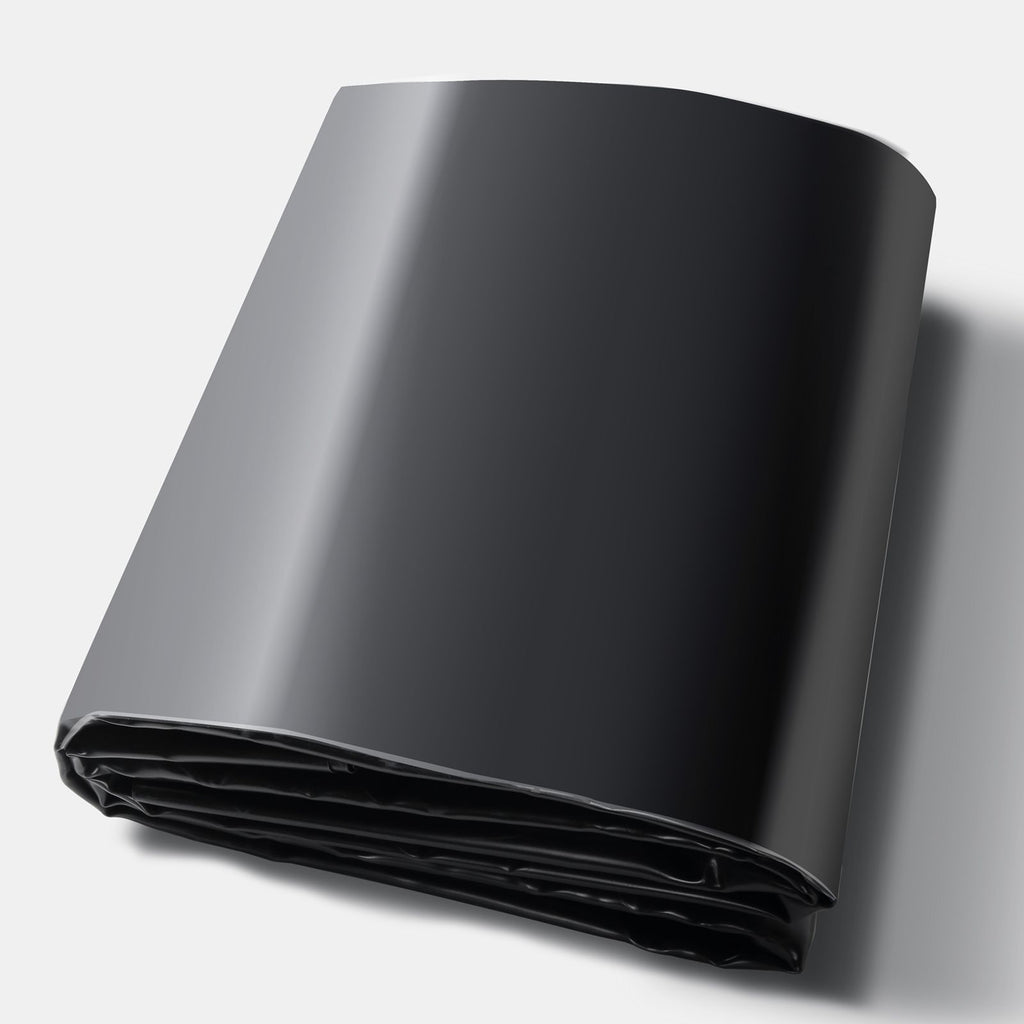 Pond Liner, 30 x 35 ft 45 Mil Thickness, Pliable EPDM Material Pond Skins, Easy Cutting Underlayment for Fish or Koi Ponds, Water Features, Waterfall Base, Fountains, Water Gardens, Black