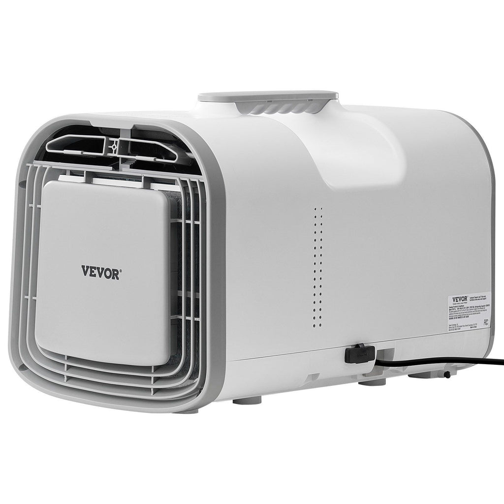 Portable Air Conditioner, 4250 BTU 3-Speed Air Conditioning Unit with 24H Timer, Air Portable AC Adjustable from 16-32°C, Compatible with AC/DC, for Outdoor Tent Camping, RVs or Home Use, White