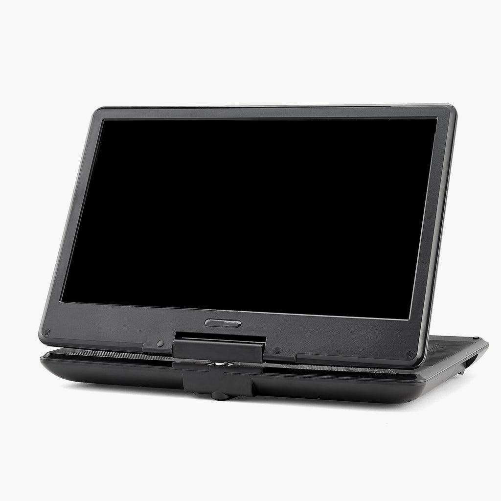Portable DVD Player, 14 inch HD Swivel Display Screen, 4.5-5 Hours Built-in Rechargeable Battery, Dual Speakers, Support Sync TV/USB/SD Card/CD/DVD, Car Charger, AC Power Adapter, Remote Control