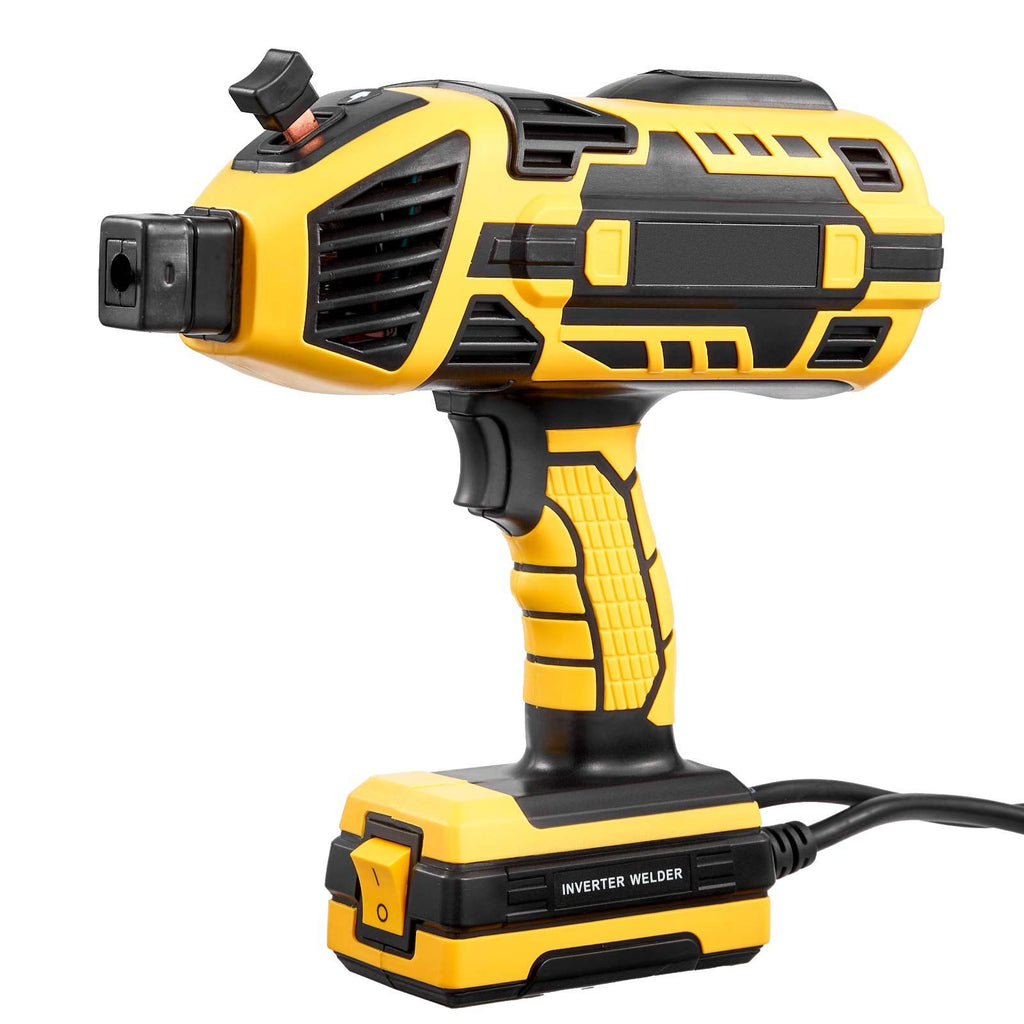 Portable Handheld Welding Machine, 20-120A Portable ARC Welder with 5-Level Current Adjustment & IGBT Inverter, 110V Handheld Stick Welder with Hot Start Function Fit for 1/16"-1/8" Welding Rods
