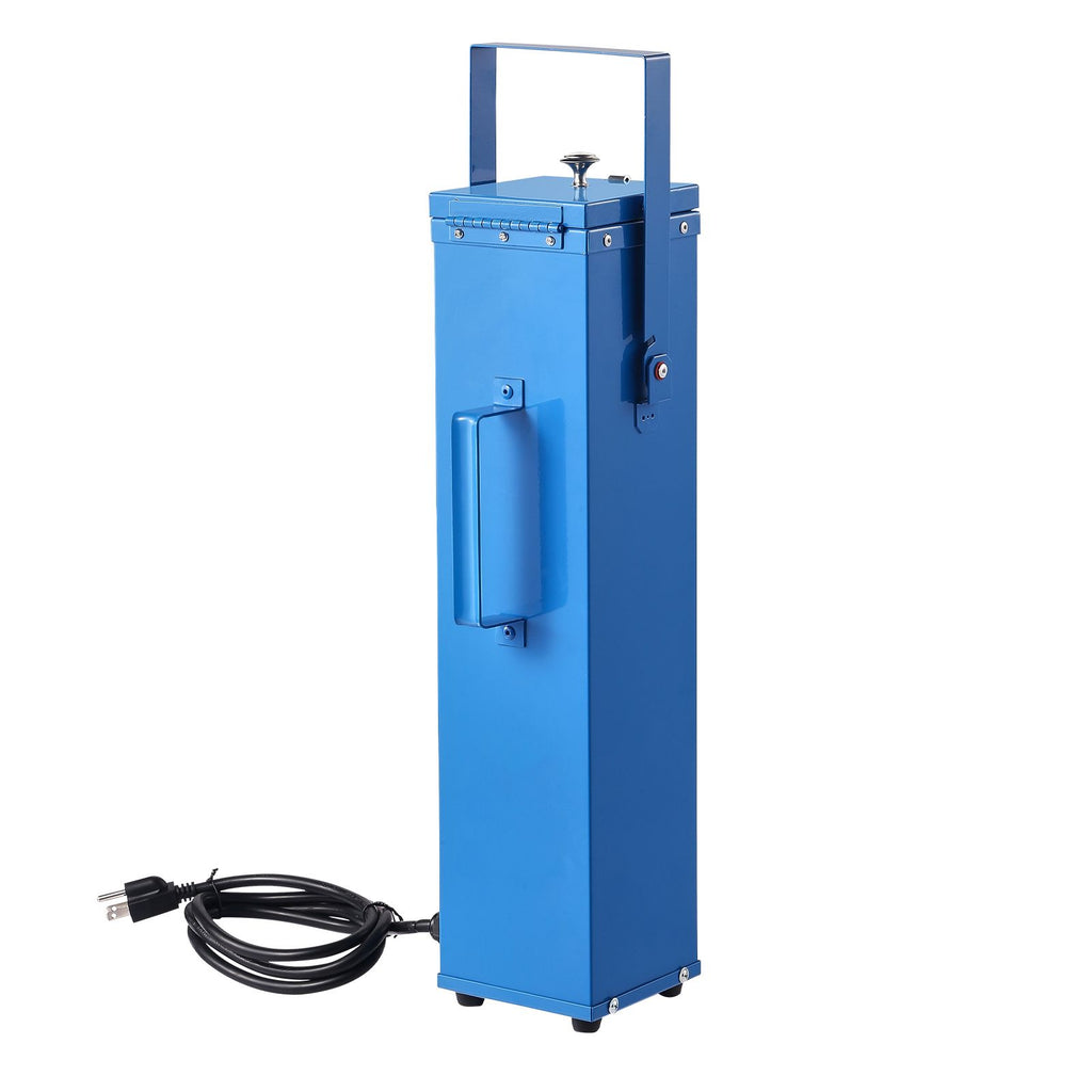 Portable Welding Rod Oven, 10LBS Capacity Electrodes Drying Oven 230W 120V, 300 F Fast Heating Welding Rods Dryer for 18-inch Stick Electrodes - with Easy-to-Carry Handle & Safety Locking Latch