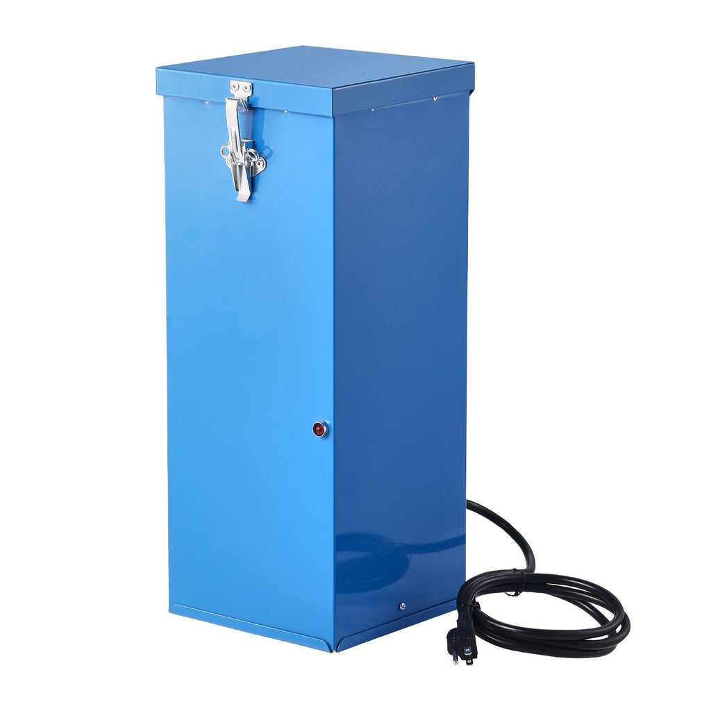 Portable Welding Rod Oven, 50LBS Capacity Electrodes Drying Oven 420W 120V, 300 Fahrenheit Fast Heating Welding Rods Dryer for 18-inch Stick Electrodes - with Safety Locking Latch