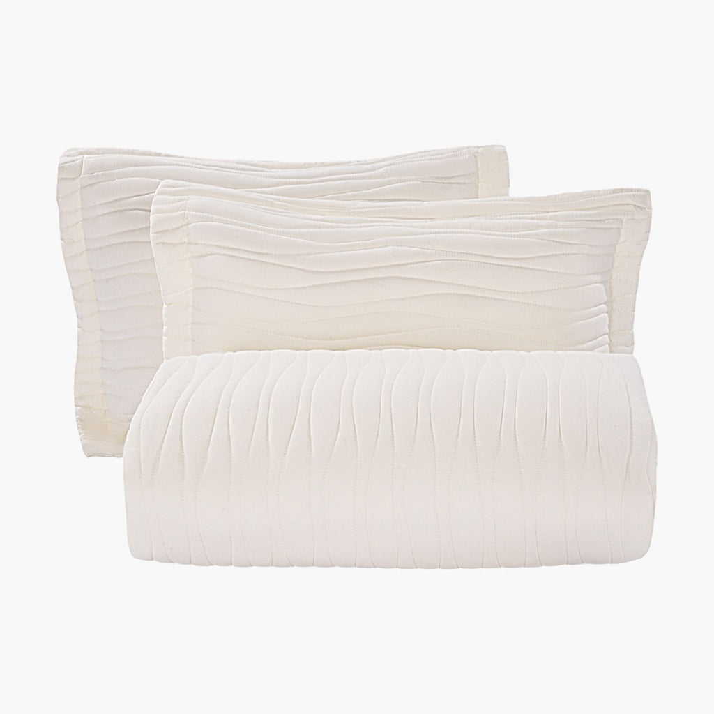 Queen Quilt Set, 3-Piece Lightweight Comforter, Microfiber Queen Size Bedding Set, Beige Bedspreads with 1 Quilt and 2 Pillow Shams, Lightweight Bedspread Coverlet Bedding Set, for All Season
