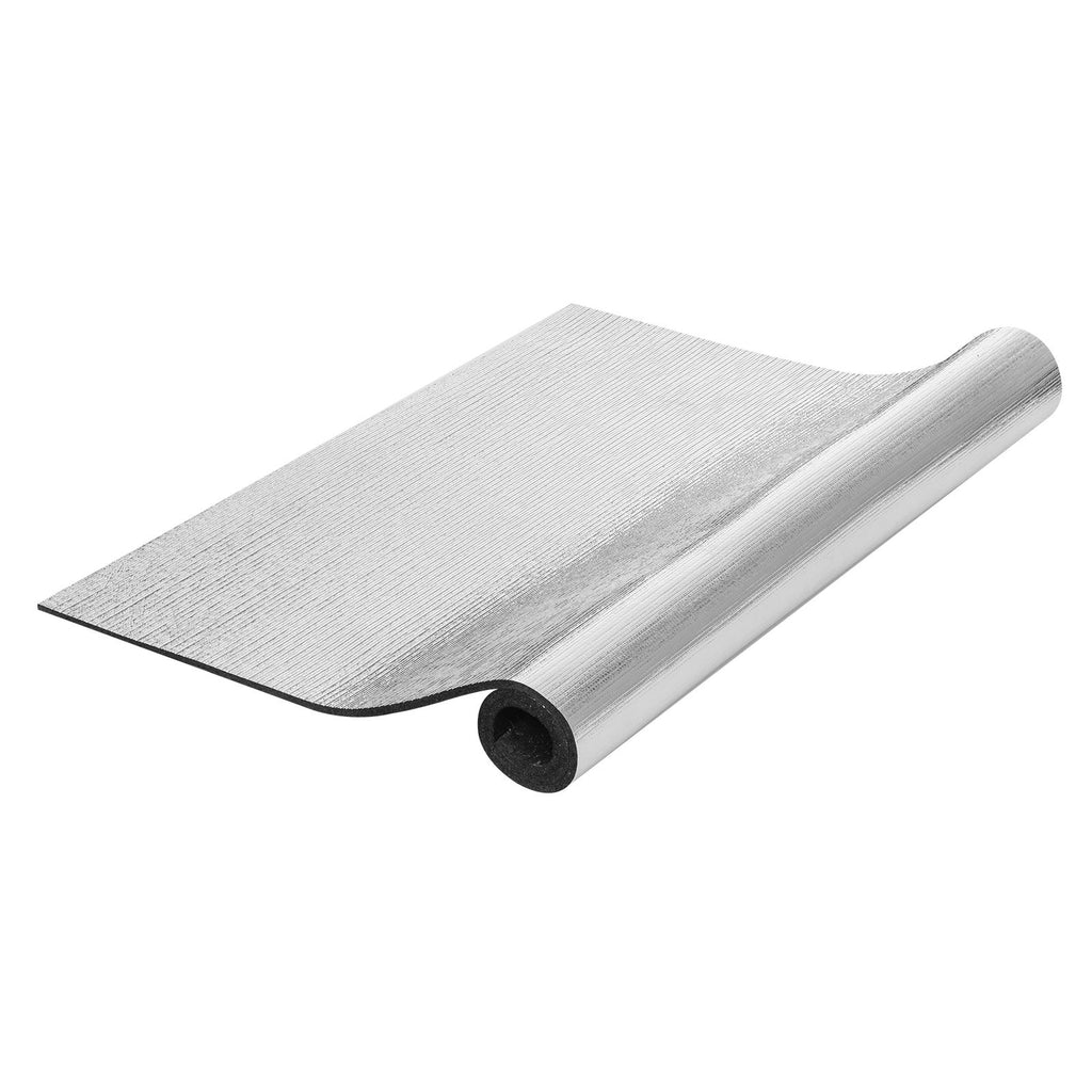 Reflective Insulation Roll, XPE Foam Core Radiant Barrier, 10.3 mm 40 in x 5 ft, Aluminum Foil Foam Core Heat Reflective Shield, Thermal Insulation Roll for Garage Door Window RV Roof