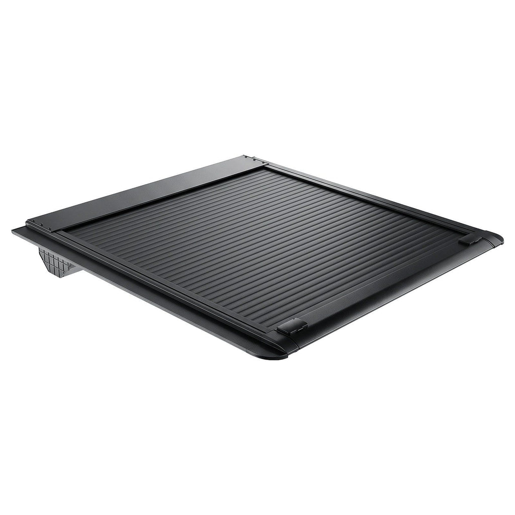 Retractable Tonneau Cover 5.5FT Hard Truck Bed Cover Manual Retract, Compatible with 2015-2026 F-150 5.5FT Bed (67.1"), Waterproof Aluminum Frame, T-Slot & Double Lock Key for Outdoor Trips