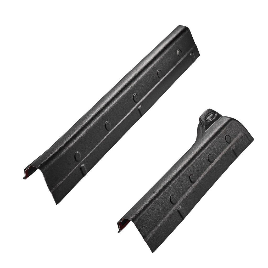 Rocker Panel Guard, 4-Piece Set Compatible with 2014-2018 Chevrolet Silverado 1500 Extended Cab, Replacement for 14068 Trail Armor Side Skirts Extension Body Kit, Driver Side, 3M Adhesive, Black