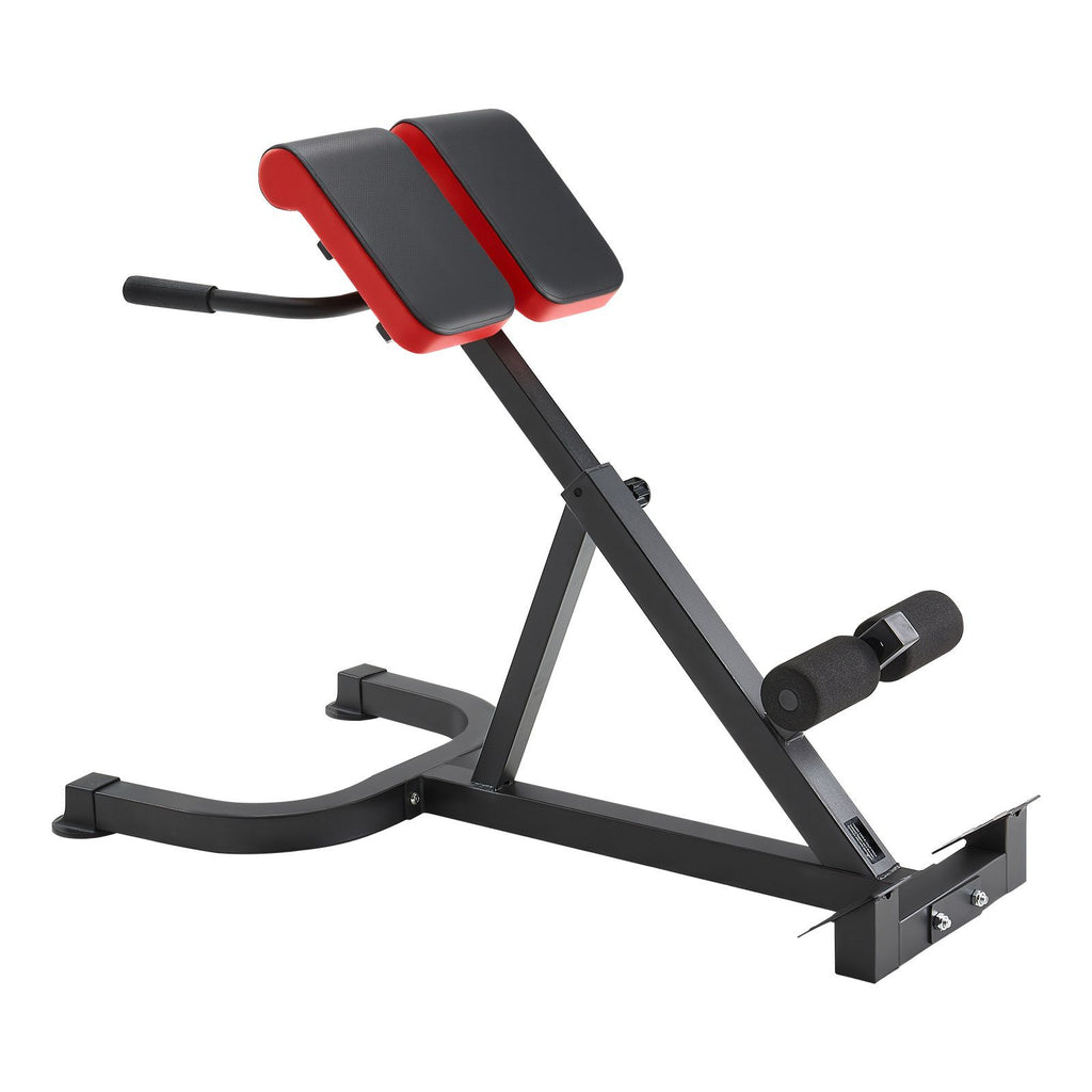 Roman Chair Hyperextension Bench, 300 lbs Adjustable Extension Machine, Multi-Function Exercise Equipment for Glute, Hamstring, Lower Back, and Ab Workout, Fitness Weight Bench for Home Gym
