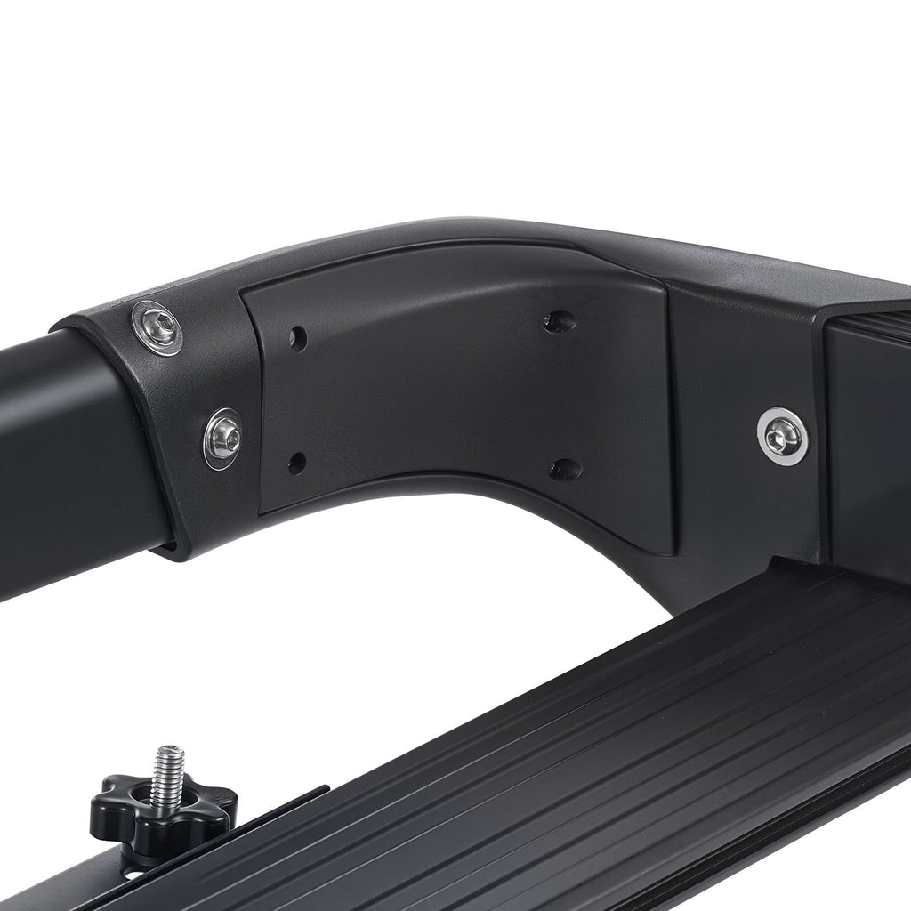 Roof Rack Cargo Carrier, 48 x 40 x 5.6 in, Universal Rooftop Cargo Basket, Car Top Luggage Holder with 150 lbs Max Load Capacity, 4.1 in Fence, Anti-Rust Alloy Steel, Wind Fairing, for SUV Car image 2