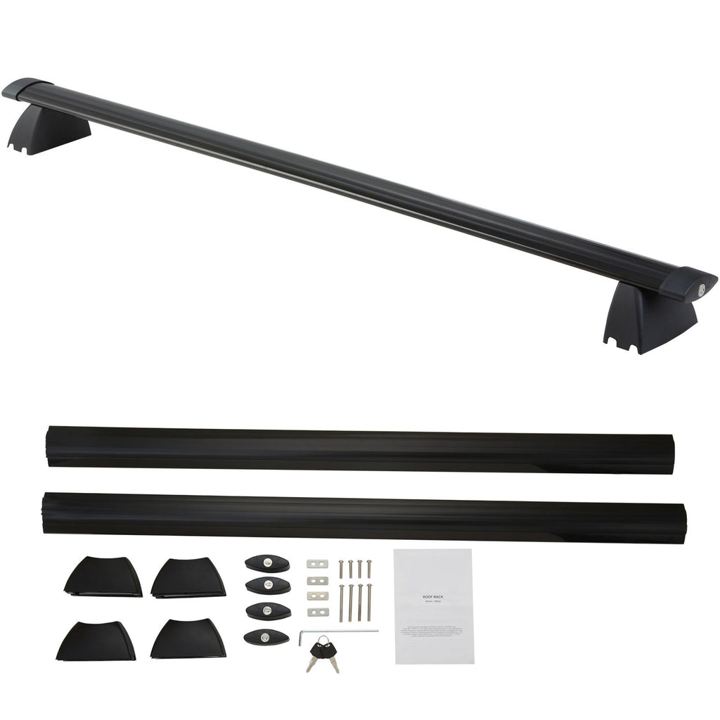 Roof Rack Cross Bars, Compatible with 2011-2021 Jeep Grand Cherokee with Grooved Side Rails, 200lbs Load Capacity, Aluminum Crossbars with Locks, for Rooftop Cargo Carrier Bag Luggage Kayak Bike