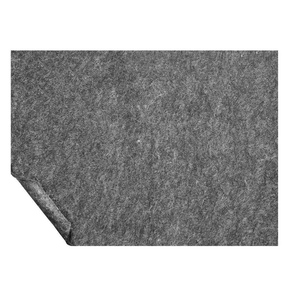 Rug Pad Without Slip Resistance, Protective Cushioning Carpet Pad, 8' x 10', 1/2"Thick, 100% Pure Polyester Felt, 7-8m² Premium Comfort Underfoot Carpet Padding Rug Cushion for All Floors, Gray