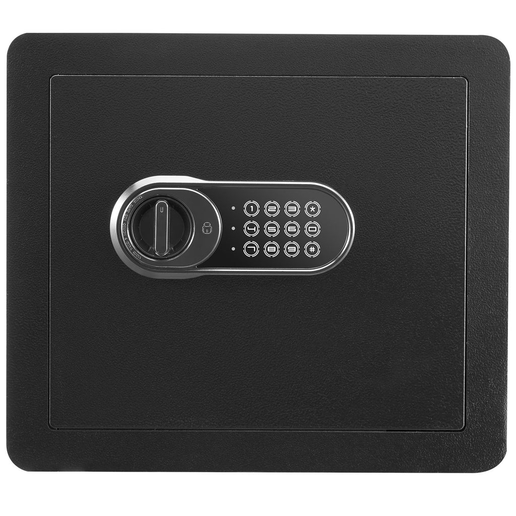 Safe, 1.2 Cubic Feet Home Safe, Steel Security Safe with Digital Keypad and 2 Keys, Cabinet Safe with Fire-proof Bag, Protect Cash, Gold, Jewelry, Documents for Home, Hotel, 15.8x11.8x13.8 inche